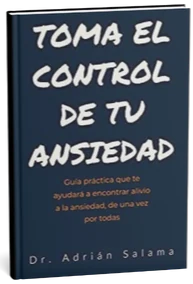 Portada del libro Toma el control de tu ansiedad